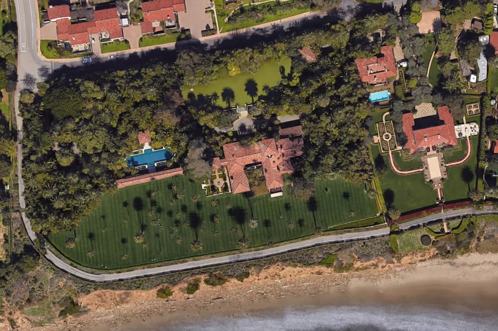 Zimmie and Warner lived together at his Montecito, California, mansion.
