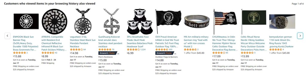 Amazon complied with the request from the Simon Wiesenthal Center, removing several Nazi items.